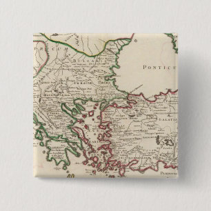 Badge Carré 5 Cm Rome, Grèce, Turquie 3
