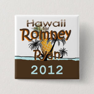 Badge Carré 5 Cm Romney Ryan