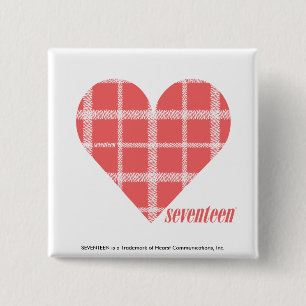 Badge Carré 5 Cm Rose 4 de plaid