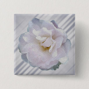 Badge Carré 5 Cm Rose gris rose
