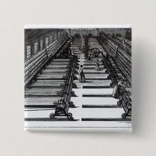 Badge Carré 5 Cm Rotation de mule