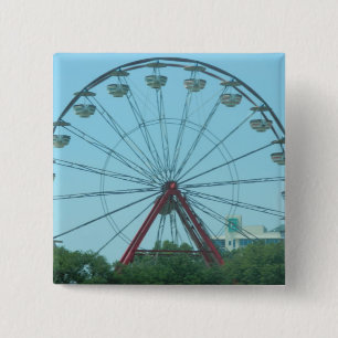 Badge Carré 5 Cm Roue de Ferris