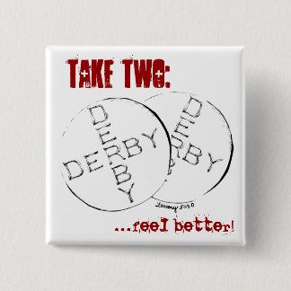 Badge Carré 5 Cm rouleau Derby Rx