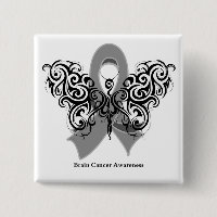 Ruban Tribal Butterfly Cancer du cerveau