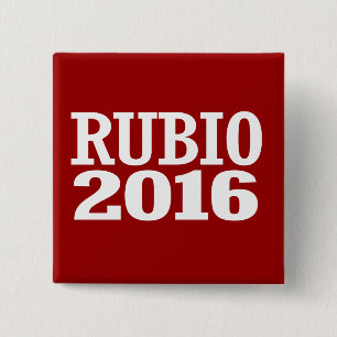 BADGE CARRÉ 5 CM RUBIO 2016