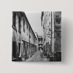 Badge Carré 5 Cm Rue du Maintenance-un-Moulin, Paris, 1858-78
