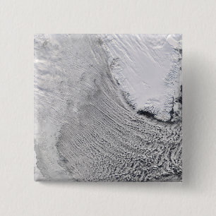 Badge Carré 5 Cm Rues de nuage en mer de Labrador