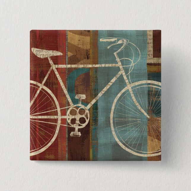 Badge Carré 5 Cm Rupture loin (Devant)