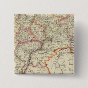 Badge Carré 5 Cm Russie 10