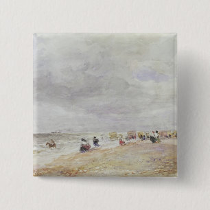 Badge Carré 5 Cm Sables de Rhyl