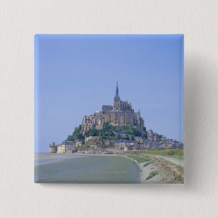 Badge Carré 5 Cm Saint Michel de Mont