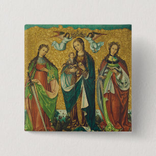 Badge Carré 5 Cm Sainte Perpétue et Félicité
