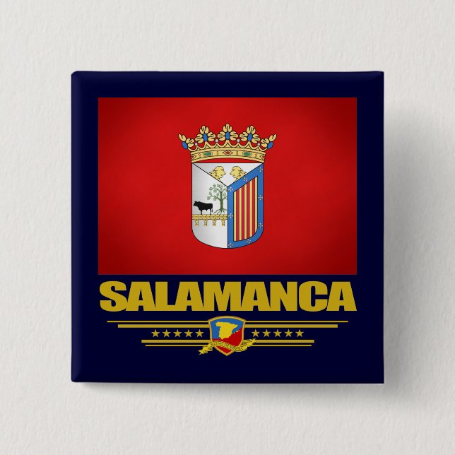 Badge Carré 5 Cm Salamanque (Devant)