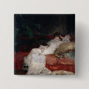 Badge Carré 5 Cm Sarah Bernhardt 1876