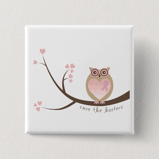 Badge Carré 5 Cm Sauvez le bouton carré de sirènes (Devant)