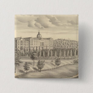 Badge Carré 5 Cm Séminaire de Saint François de Vente, Milwaukee 