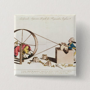 Badge Carré 5 Cm Service de affilage royal