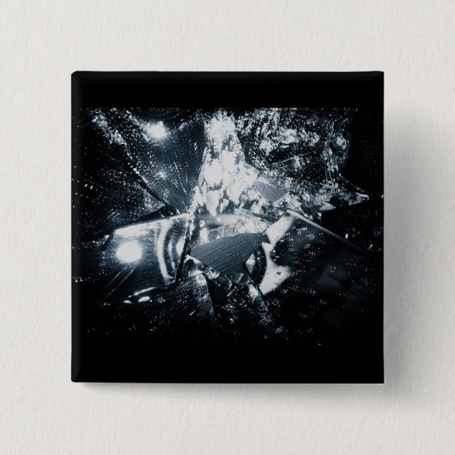 Badge Carré 5 Cm Shattersphere (Devant)