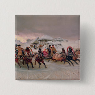 Badge Carré 5 Cm Shrovetide, 1889