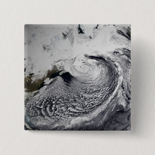 Badge Carré 5 Cm Simulation de nuage d'un seul jour 3