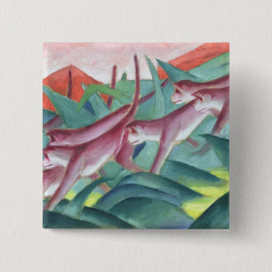 Badge Carré 5 Cm Singe Frieze, 1911