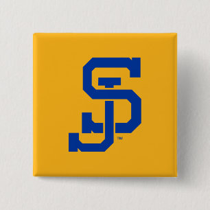 Badge Carré 5 Cm SJ Spartans