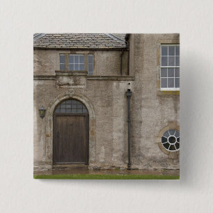 Badge Carré 5 Cm Skaill House, manoir du XVIIe siècle à Orkney