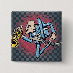 Badge Carré 5 Cm Skamania