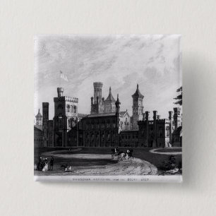 Badge Carré 5 Cm Smithsonian Institution de l'ouest du sud