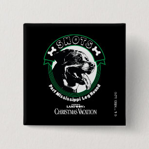 Badge Carré 5 Cm Snots Part Mississippi Leg Hound