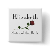 "Soeur de la jeune mariée" - rouge longtemps