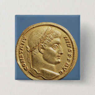 Badge Carré 5 Cm Solidus de Constantine I