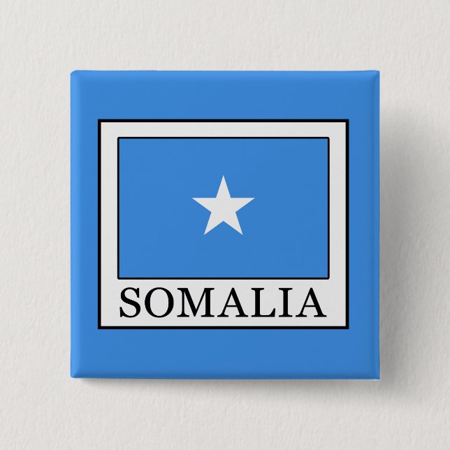 Badge Carré 5 Cm Somalie (Devant)