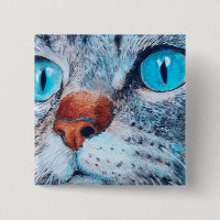Sortie le chat observé par bleu