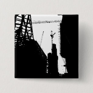 Badge Carré 5 Cm Sous la contrainte