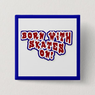 Badge Carré 5 Cm Soutenu avec des patins sur le T-shirts et les