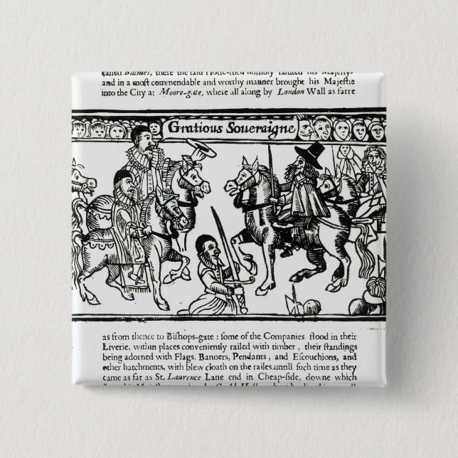 Badge Carré 5 Cm Sovereign aimable, c.1631 (Devant)