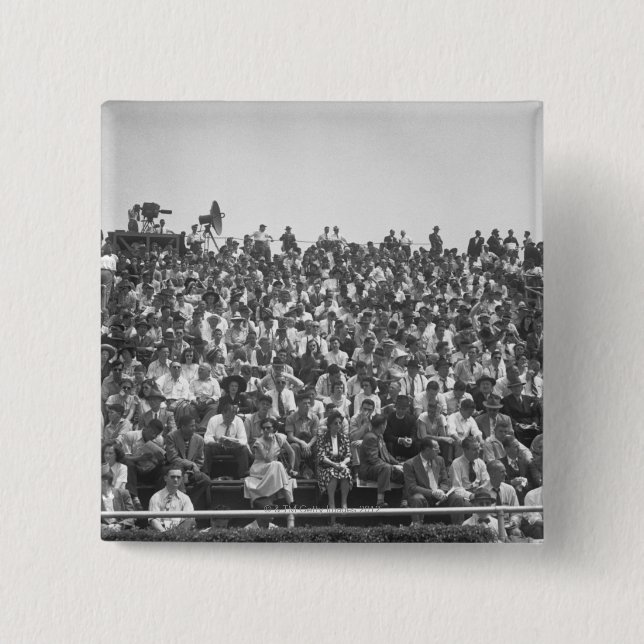 Badge Carré 5 Cm Spectateurs (Devant)