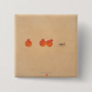 Badge Carré 5 Cm Spiritueux dans le ciel et les séries No.5 de la