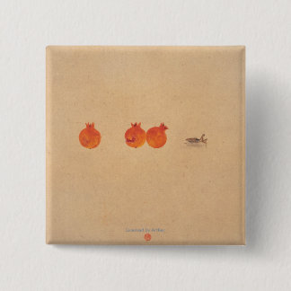 Badge Carré 5 Cm Spiritueux dans le ciel et les séries No.5 de la