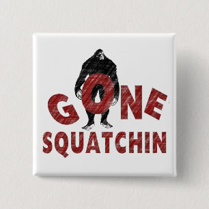 Badge Carré 5 Cm Squatchin allé - style Squatcher de crayon