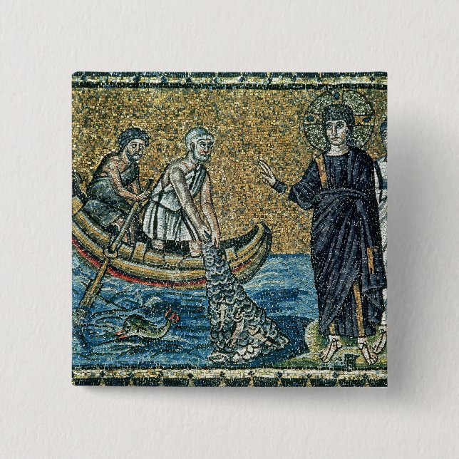 Badge Carré 5 Cm St Andrew et St Peter (Devant)