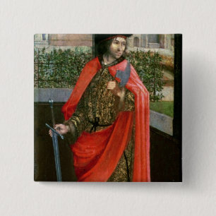 Badge Carré 5 Cm St Crispin, XVIème siècle