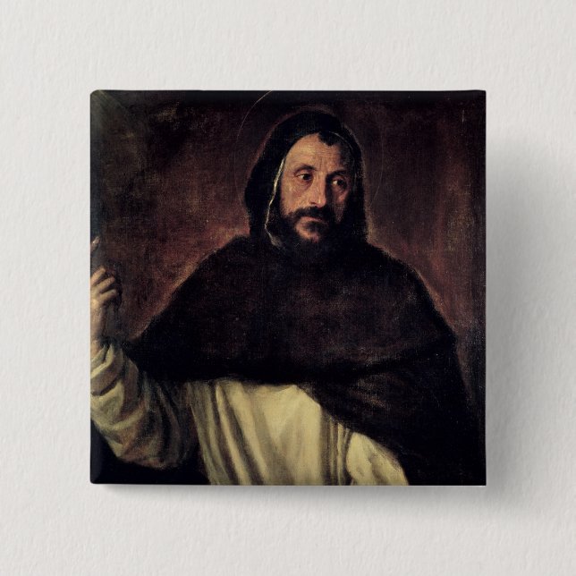 Badge Carré 5 Cm St Dominic (Devant)