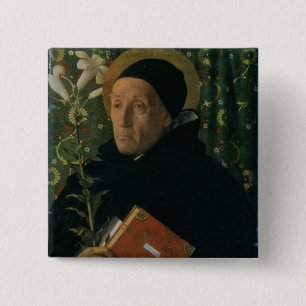 Badge Carré 5 Cm St Dominic, 1515 (huile sur la toile)