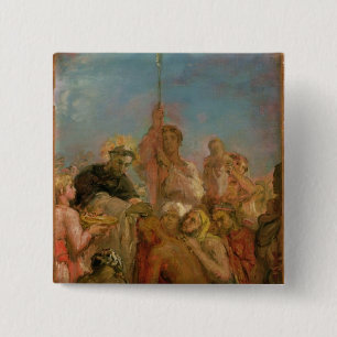 Badge Carré 5 Cm St Francis Xavier