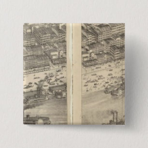 Badge Carré 5 Cm St. Louis, Missouri 3