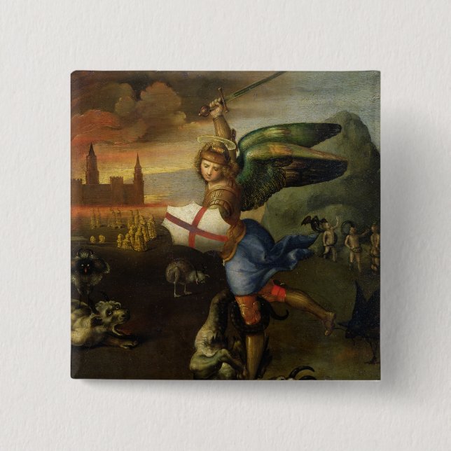 Badge Carré 5 Cm St Michael, c.1503-05 (Devant)