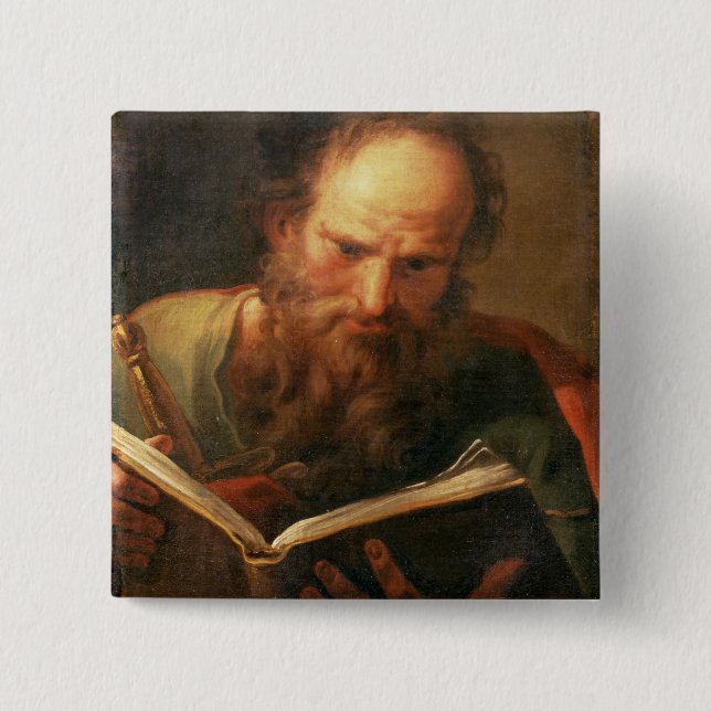 Badge Carré 5 Cm St Paul, c.1730 (pour des images de compagnon (Devant)