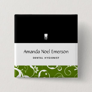 Badge Carré 5 Cm Staff pro Damask